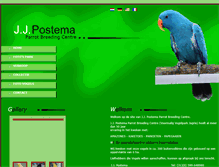 Tablet Screenshot of birdpark-jagrie.nl